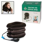 Масажер комір для шиї Tractors for cervical spine Надувний ортопедичний комір для шиї