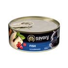 Консервований корм Savory Cat Adult Fish 200 г