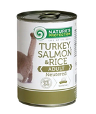 Влажный корм Nature's Protection Neutered Turkey, Salmon&Rice