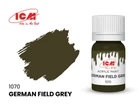 Акриловая краска German Field Grey / Немецкий полевой серый ICM 1070