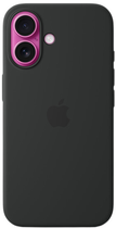 Чохол Apple iPhone 16 Plus Silicone Case MagSafe Black (MYY93ZM/A) - зображення 3