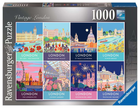 Пазл Ravensburger Старовинний Лондон 70 x 50 см 1000 деталей (4005555001683) - зображення 1