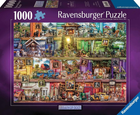 Puzzle Ravensburger Psy w bibliotece 70 x 50 cm 1000 elementów (4005555012597) - obraz 1