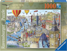 Пазл Ravensburger Навколо Британських островів 70 x 50 см 1000 деталей (4005555001850) - зображення 1