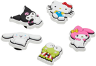 Przypinki jibbitz Crocs Hello Kitty 1 5 szt Wielokolorowe (0196265717460) - obraz 2