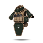 Бронекостюм TAG Level Ukrarmor I (Tactical Armored Gear). Класс защиты - 1. Койот Универсальный M-XXL (регулируется сзади и на плечах) - изображение 2