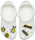 Przypinki jibbitz Crocs BVB 5 szt Czarny/Żółty (0196265483174) - obraz 3