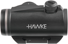 Прицел коллиматорный Hawke Vantage 1x30 Weaver. Сетка 3 MOA Dot - изображение 3