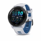 Смарт-часы Garmin Forerunner 265 Black Bezel w. Whitestone Case and Whitestone/Tidal Blue S. Band (010-02810-01)