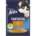 Влажный корм Felix Fantastic с курицей в желе 85 г