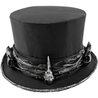 Капелюх Чорний Ворон складний Seta Decor 24-541BLK-SL