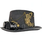 Шляпа Стимпанк Seta Decor 17-901BLK