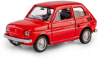 Металева модель Daffi PRL Fiat 126p Red (5905422115729) - зображення 2