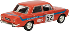 Металева модель Daffi PRL Fiat 125p Rally Red (5905422115781) - зображення 3