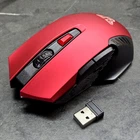 Компьютерная беспроводная игровая мышка Fantech WG10 Raigor II 2.4 ГГц, 6 кнопок, Красная