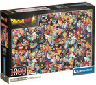 Puzzle Clementoni Compact Anime Dragon Ball 1000 elementów (8005125399185) - obraz 1