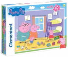 Puzzle Clementoni Maxi Super Kolor Peppa Pig 60 elementów (8005125264384) - obraz 1