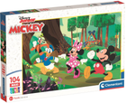 Puzzle Clementoni Maxi Super Kolor Mickey And Friends 104 elementy (8005125237722) - obraz 1