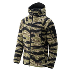 Куртка Helikon-Tex PATRIOT Mk 2 - Hybrid Fleece, Tiger stripe 2XL/Regular (BL-PJ2-FH-62)