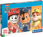 Puzzle Clementoni Super Paw Patrol 104 elementy (8005125257805) - obraz 1