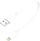 Кабель Foneng Silicone Flat Cable (2.4A) for iPhone 25 см (X107-CA-IP)