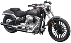 Model metalowy Maisto Harley Davidson 2016 Breakout Szary 1:18 (5907543779194)