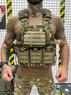 Тактична плитоноска Cordura 1000D з 4 точками швидкого скидання та підсумками