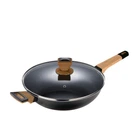 Сотейник Bergner Earth black BG-34628-BK з кришкою