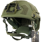 Шолом FAST Maritime Tactical Helmet з підвісною системою WENDY. Олива.