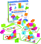 Klocki konstrukcyjne Learning Resources Brainometry Kostki 3D Łamigłówki 34 elementy (0765023093063)