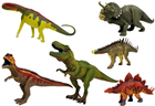 Zestaw figurek Leantoys Dinozaury 6 szt (5903802454420) - obraz 3