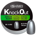 Пульки JSB Diabolo KnockOut Slugs .251 (546125-150)