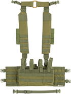 Розвантажувальна система-ліфчик P1G-Tac Frogman AK Chest Rig F9112OD Olive (2000980346332) - зображення 5