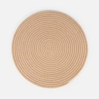 Коврик сервировочный MBM HOME 38 см TH-35 BEIGE бежевый