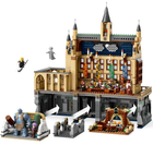 Zestaw klocków LEGO Harry Potter: Zamek Hogwart: Wielka Sala 1732 elementy (76435) - obraz 3