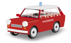 Zestaw klocków Cobi Youngtimer Trabant 601 Universal Feuerwehr 77 elementów (5902251245559) - obraz 3