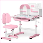 Комплект меблів (стіл + стільчик + полиця) Mealux Octo Pink (арт. BD-33 PN)