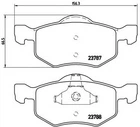 Гальмівні колодки дискові Brembo (P24056)