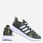 Buty sportowe chłopięce adidas FortaRun 2.0 K IF6220 38 Oliwkowy/Biały (4066765049766) - obraz 3