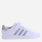 Tenisówki chłopięce adidas Grand Court 2.0 EL GW6516 39.5 Biały/Srebrny (4065426238006) - obraz 1