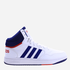 Підліткові кеди для хлопчика adidas hoops 3.0 Mid K GZ9647 36 Білий/Синій (4066746069097) - зображення 1