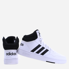 Підліткові кеди для хлопчика adidas hoops 3.0 Mid K IG3715 37.5 Білі (4066759013230) - зображення 2