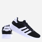 Buty sportowe młodzieżowe dla dziewczynki adidas Lite Racer 3.0 K IE2730 36 Czarne (4066765020376) - obraz 3