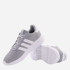 Підліткові кросівки для дівчинки adidas Lite Racer 3.0 K GX6613 36.5 Сірий/Білий (4065424834576) - зображення 4