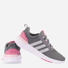 Підліткові кросівки для дівчинки adidas Racer TR21 K GX3493 36.5 Сірий/Рожевий (4065419279757) - зображення 3