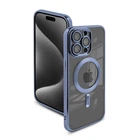 Чехол силиконовый противоударный WAVE Metal Color Case with MagSafe + защита камеры для Apple iPhone 11 Pro (5.8") Blue