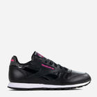 Buty sportowe młodzieżowe dla dziewczynki Reebok CL Leather GirL SQU CM9136 36 Czarne (4058028020223)