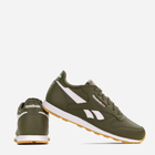 Buty sportowe chłopięce Reebok Classic Leather DV9610 35 Ciemnozielone (4061624641839) - obraz 3