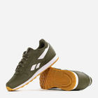 Buty sportowe chłopięce Reebok Classic Leather DV9610 35 Ciemnozielone (4061624641839) - obraz 4