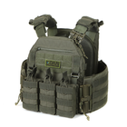 Плитоноска МІЦЬ 2.0 з функцією швидкого скидання Ranger Green (PLATE CARRIER) МОЛЛІ